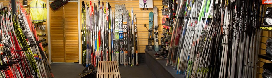 Nordic ski shop